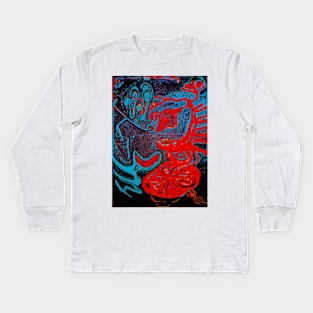 Underwater Danse Kids Long Sleeve T-Shirt